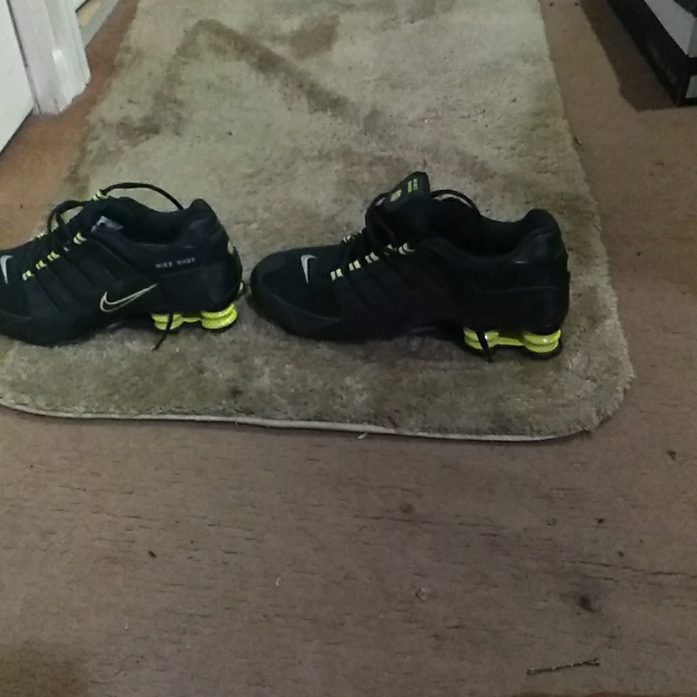 Womens Nike Shox Black &Yellow